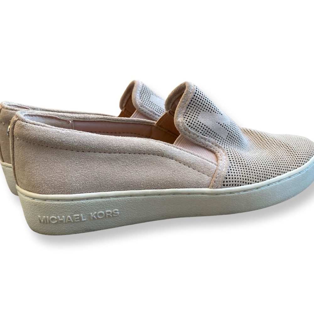 Michael Kors Boat Shoes, pink/rose gold, size 6